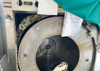 Una de las máquinas obsoletas / FOTO: CSIF