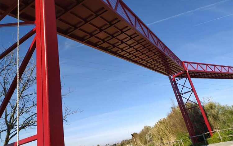 La pasarela, como nueva / FOTO: Ayto.