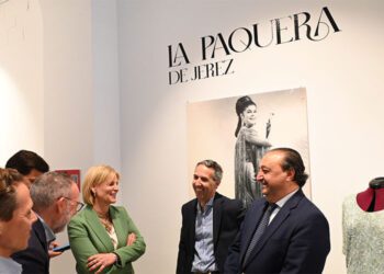 Visita de la alcaldesa a la exposición / FOTO: Ayto.