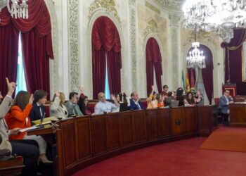 La bancada popular en el pleno / FOTO: Eulogio García