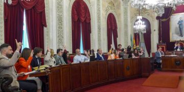 La bancada popular en el pleno / FOTO: Eulogio García