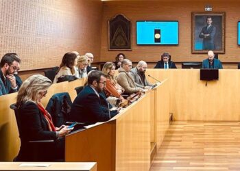 La bancada popular en un pasado pleno / FOTO: Ayto.