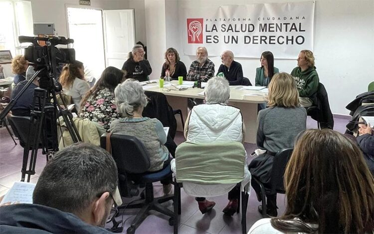 En la presentación pública de la plataforma / FOTO: Apdha