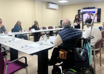 Un momento del encuentro / FOTO: Renfe