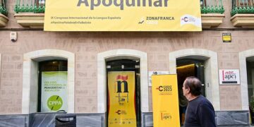 La sede de la APC durante el Congreso de la Lengua de 2023 / FOTO: Eulogio García