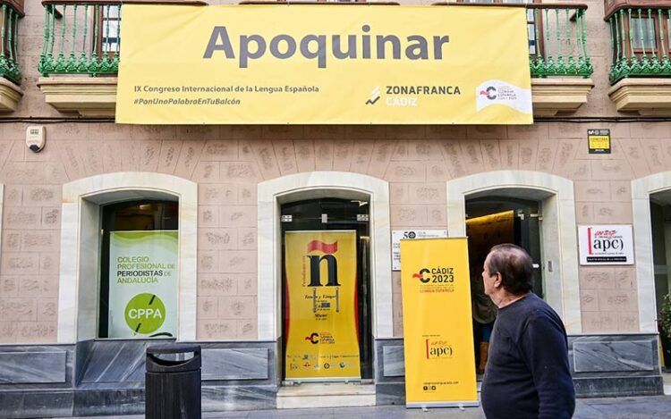 La sede de la APC durante el Congreso de la Lengua de 2023 / FOTO: Eulogio García