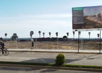 La obra de La Magdalena, estancada desde otoño de 2022 / FOTO: DBC