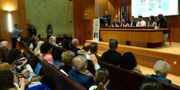 Durante el acto conmemorativo / FOTO: Eulogio García