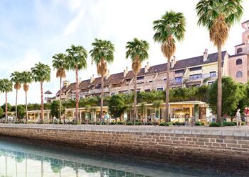 Vista virtual del bulevar desde el caño