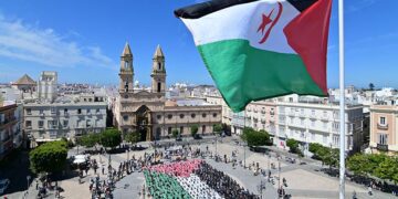 Una pasada acción pro-Palestina en la capital gaditana  / FOTO: Eulogio García