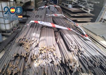 Parte del material recuperado / FOTO: Policía Nacional