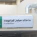 Una de las entradas al Hospital de Puerto Real