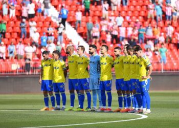El último once titular en Primera / FOTO: Cádiz CF