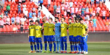 El último once titular en Primera / FOTO: Cádiz CF