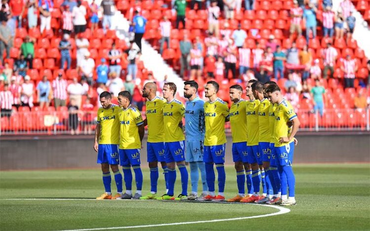 El último once titular en Primera / FOTO: Cádiz CF