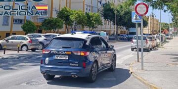 Patrulla en la zona de búsqueda / FOTO: Policía Nacional