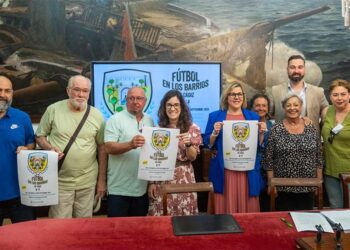 Presentando la iniciativa socio-deportiva / FOTO: Ayto.