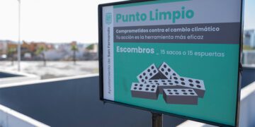 El punto limpio de Camposoto, "comprometido contra el cambio climático" / FOTO: Ayto.