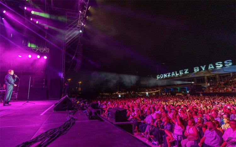 Raphael en su concierto de 2023 / FOTO: Tío Pepe Festival