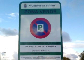 Una de las señales indicativas de la zona verde / FOTO: Verdes Equo
