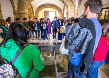 Una de las visitas guiadas al Consistorio / FOTO: Ayto.