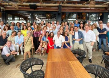 Posado tras el almuerzo de celebración / FOTO: Zona Franca