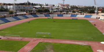 Vista aérea del hoy llamado estadio Iberoamericano 2010 / FOTO: Ayto.