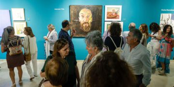 Ambiente durante la apertura de la exposición / FOTO: Fundación Cajasol