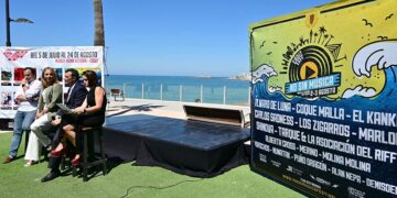 Un momento de la presentación de ambos carteles estivales / FOTO: Eulogio García