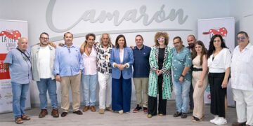 En la presentación oficial en el Museo Camarón
