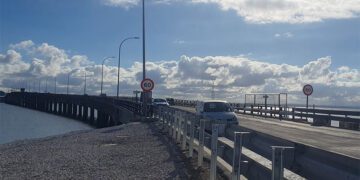 Primeras horas con el puente reabierto / FOTO: Ereagafoto