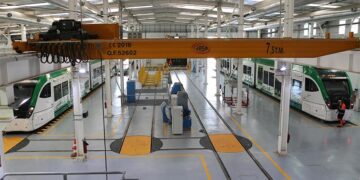 Talleres del Trambahía en Pelagatos / FOTO: Junta