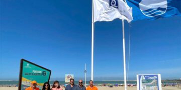 Beardo participando en el izado de bandera en 2023 / FOTO: Ayto.