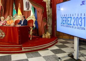 Una de las últimas reuniones celebradas para relanzar la candidatura / FOTO: Diputación