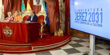 Una de las últimas reuniones celebradas para relanzar la candidatura / FOTO: Diputación