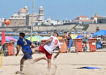 Uno de los partidos del pasado verano / FOTO: Eulogio García