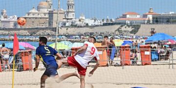 Uno de los partidos del pasado verano / FOTO: Eulogio García