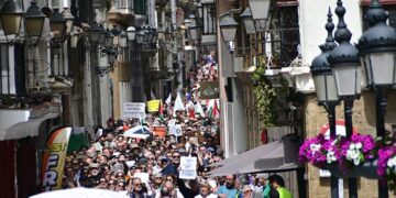 En la calle en defensa de la sanidad pública / FOTO: Eulogio García