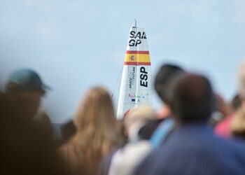 Ambiente en la Alameda de Cádiz durante el GP de 2023 / FOTO: Eulogio García