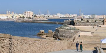 Vista de Cádiz desde el Castillo / FOTO: Eulogio García