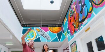 En el colegio Puente Zuazo se ha actuado en las cubiertas / FOTO: Ayto.