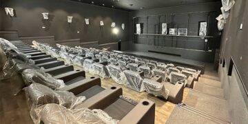 Una de las remodeladas salas casi lista / FOTO: Bahía Mar