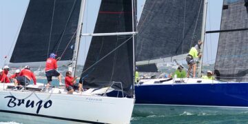 En plena regata / FOTO: RCN El Puerto de Santa María