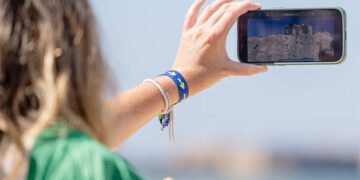 Una de las vistas virtuales del pasado desde La Caleta / FOTO: Ayto.