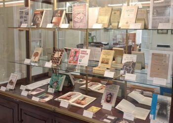 Muestra de fondos propios en la biblioteca Celestino Mutis / FOTO: Ayto.