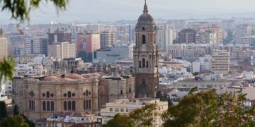 Vista de Málaga desde las alturas / FOTO: pixabay