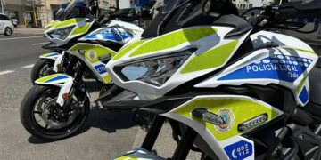 Nuevas motos recepcionadas en agosto / FOTO: Policía Local