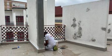 En plena faena / FOTO: Ayto.