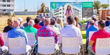 Intervención de la alcaldesa en el acto / FOTO: Ayto.
