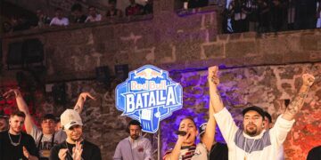 Batalla previa a la final celebrada bajo la Puerta de Tierra / FOTO: Red Bull Batalla